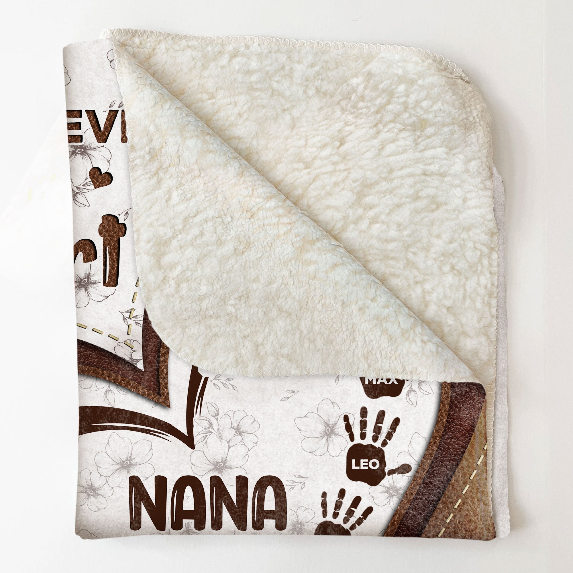 💖For Mom Blanket👩Whenever You Touch This Heart - Personalized Blanket