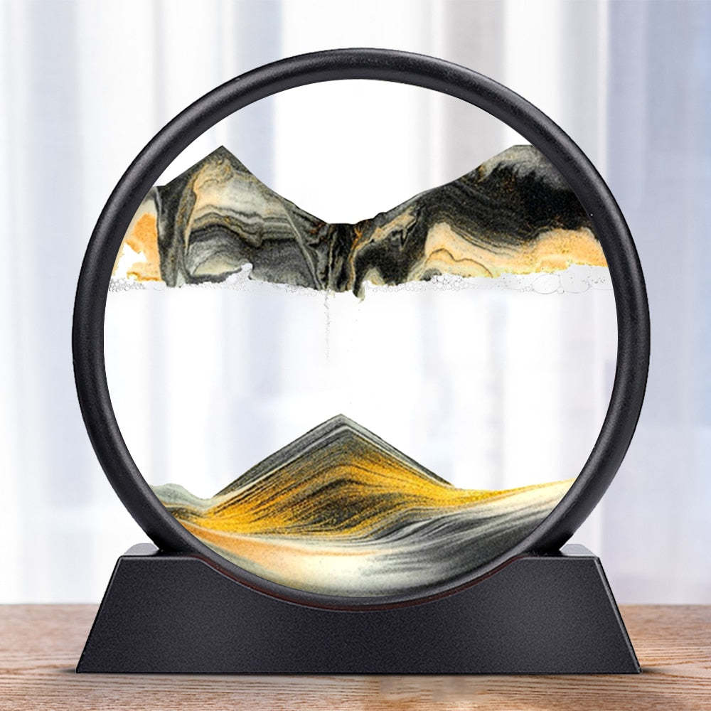 🔥Perfect Valentine's Day Gift --3D Hourglass Deep Sea Sandscape🔥Buy 2 Free Shipping🔥