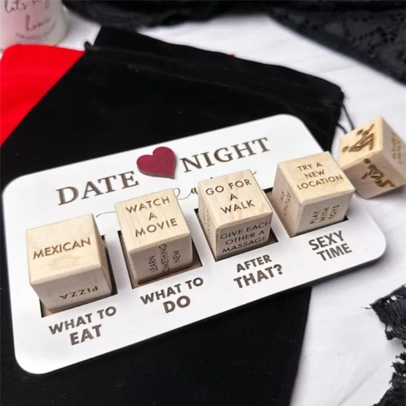 Personalized Date Night Dice