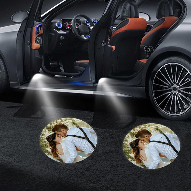 🚗Custom Car Door Light,Personalized Photo,Door Light Projector