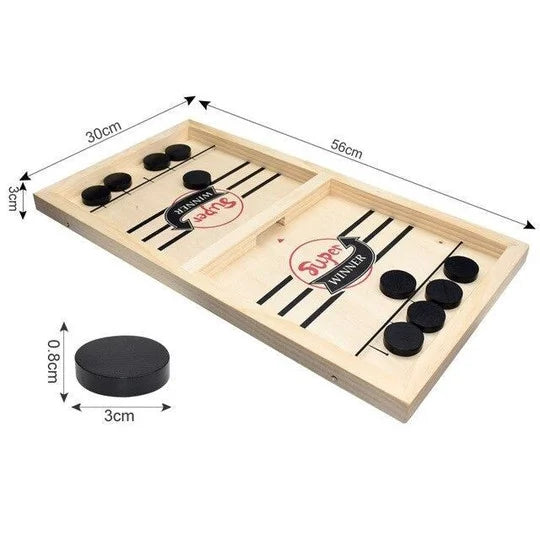 Best Interactive Game Ever - Fast Sling Puck Game - Christmas Gift For Family, Friends, Children(Buy 2 Free Shipping)