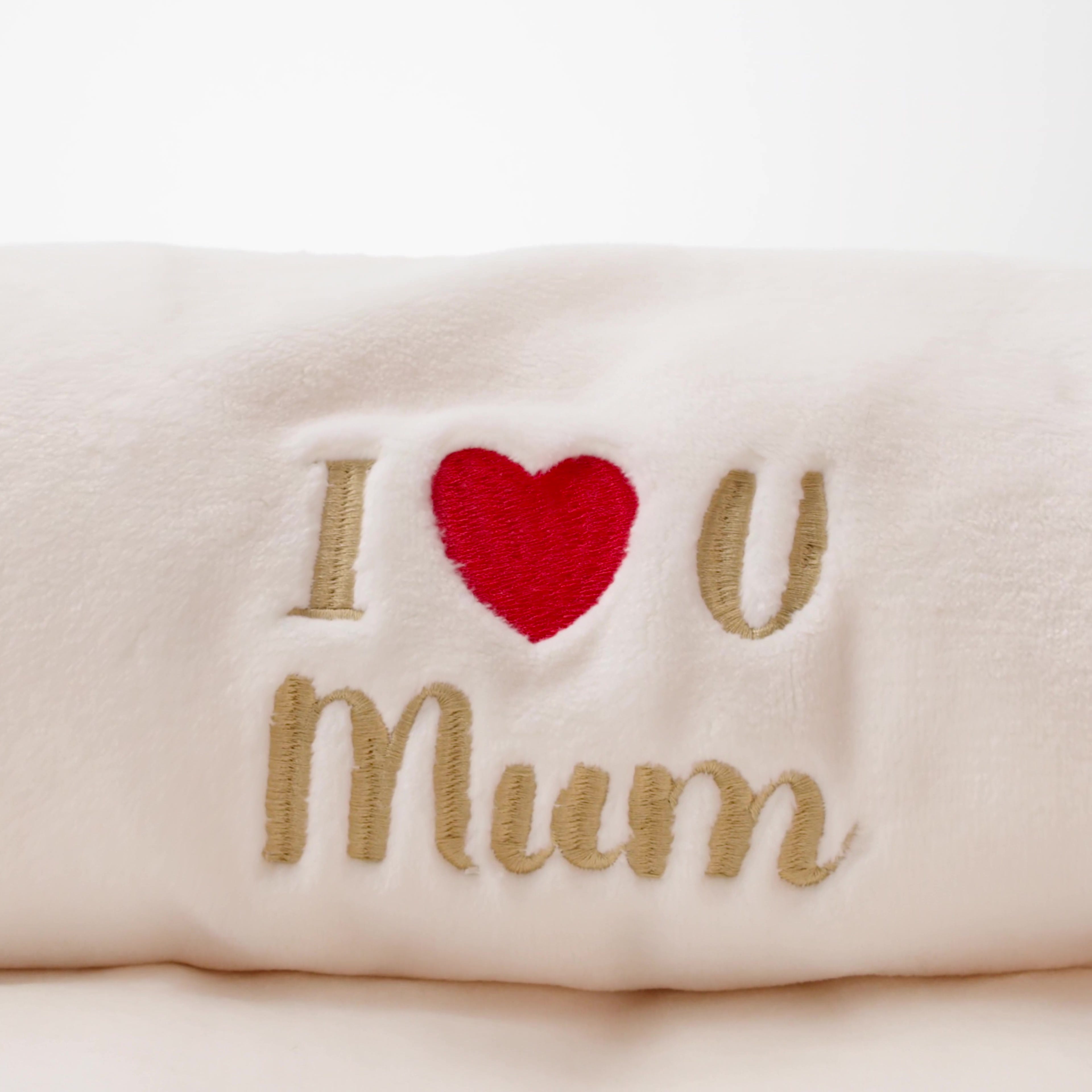 Mother's Day Personalised Microfibre Soft Sofa Blanket