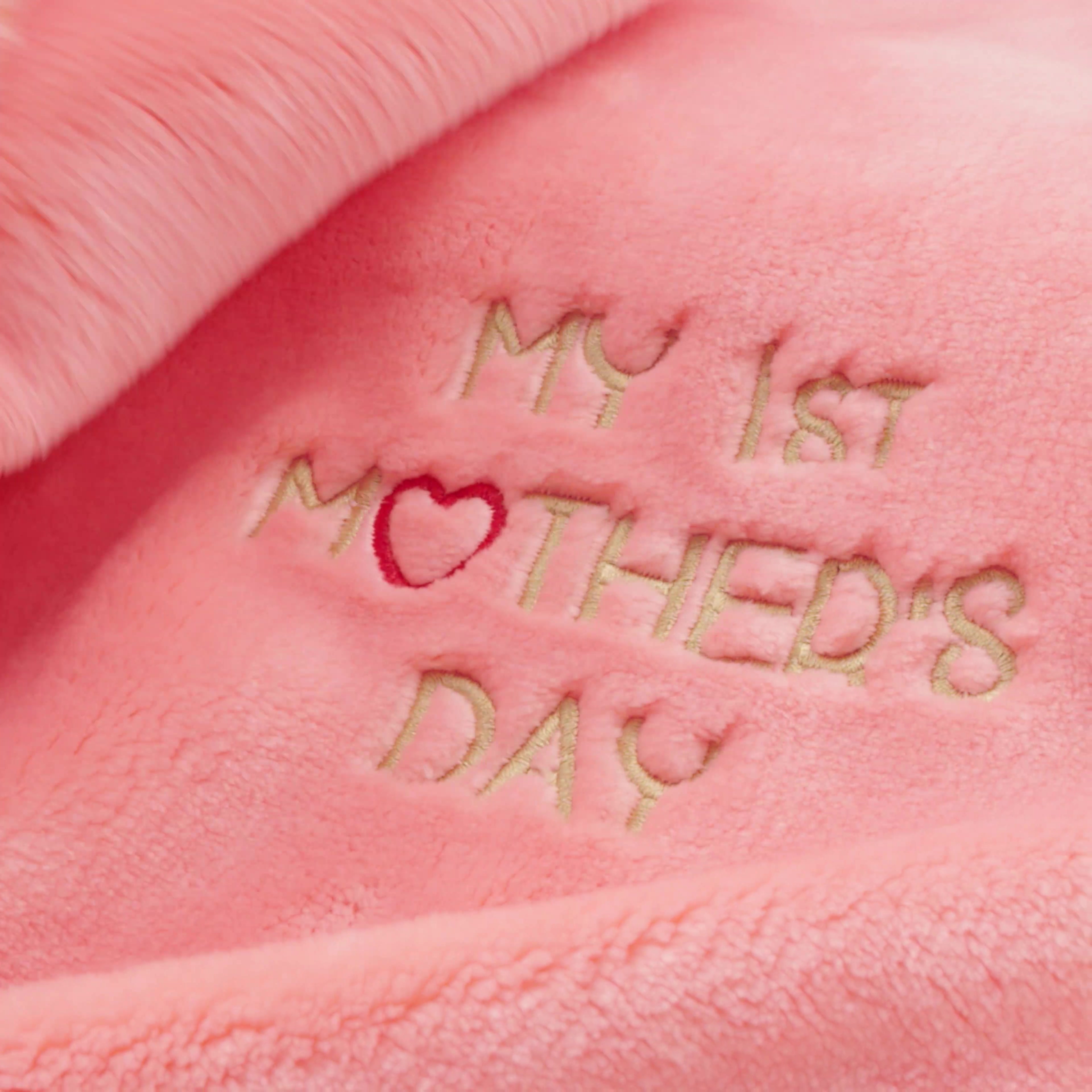 Mother's Day Personalised Microfibre Soft Sofa Blanket