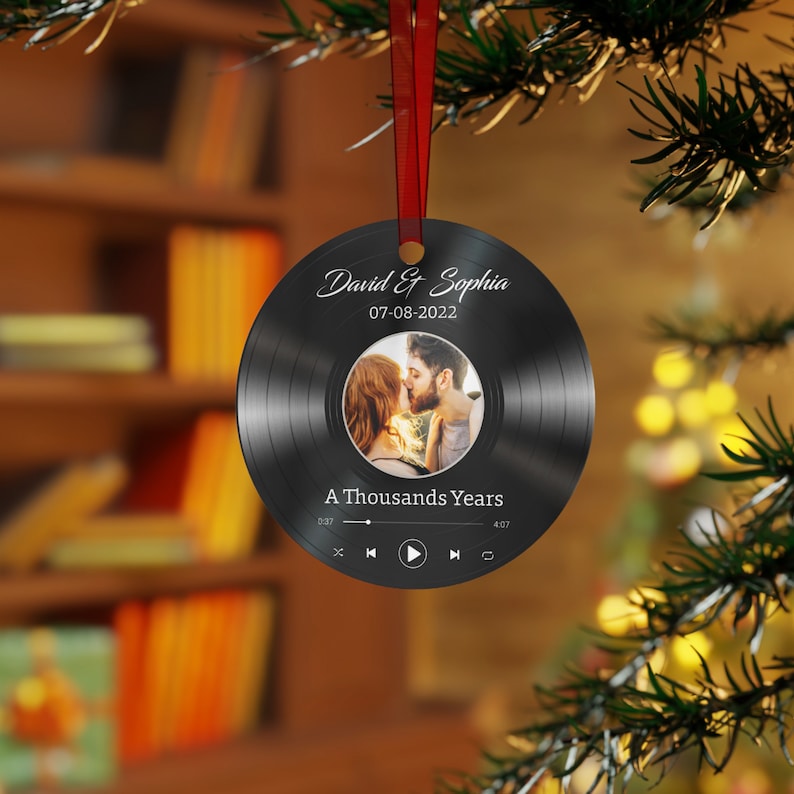 Custom Ceramic Song Ornament