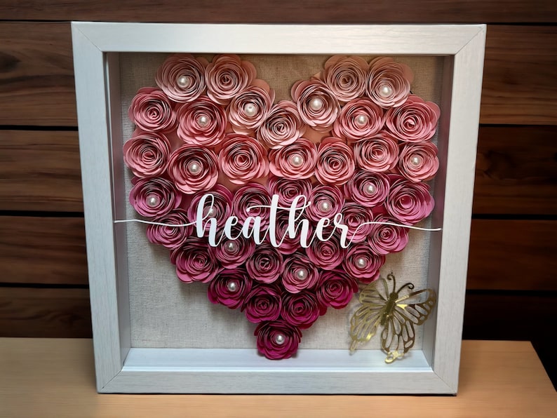 Valentine's Day Shadow Box