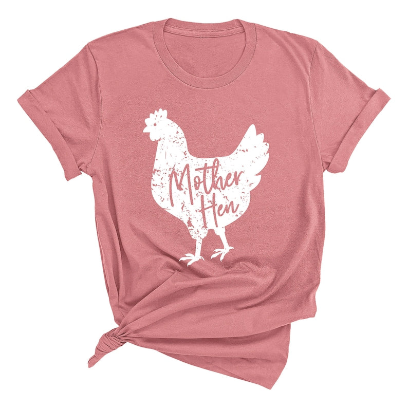 Mother Hen Shirt, Farm Life Shirt, Country Living T shirt, Mothers Day Gift