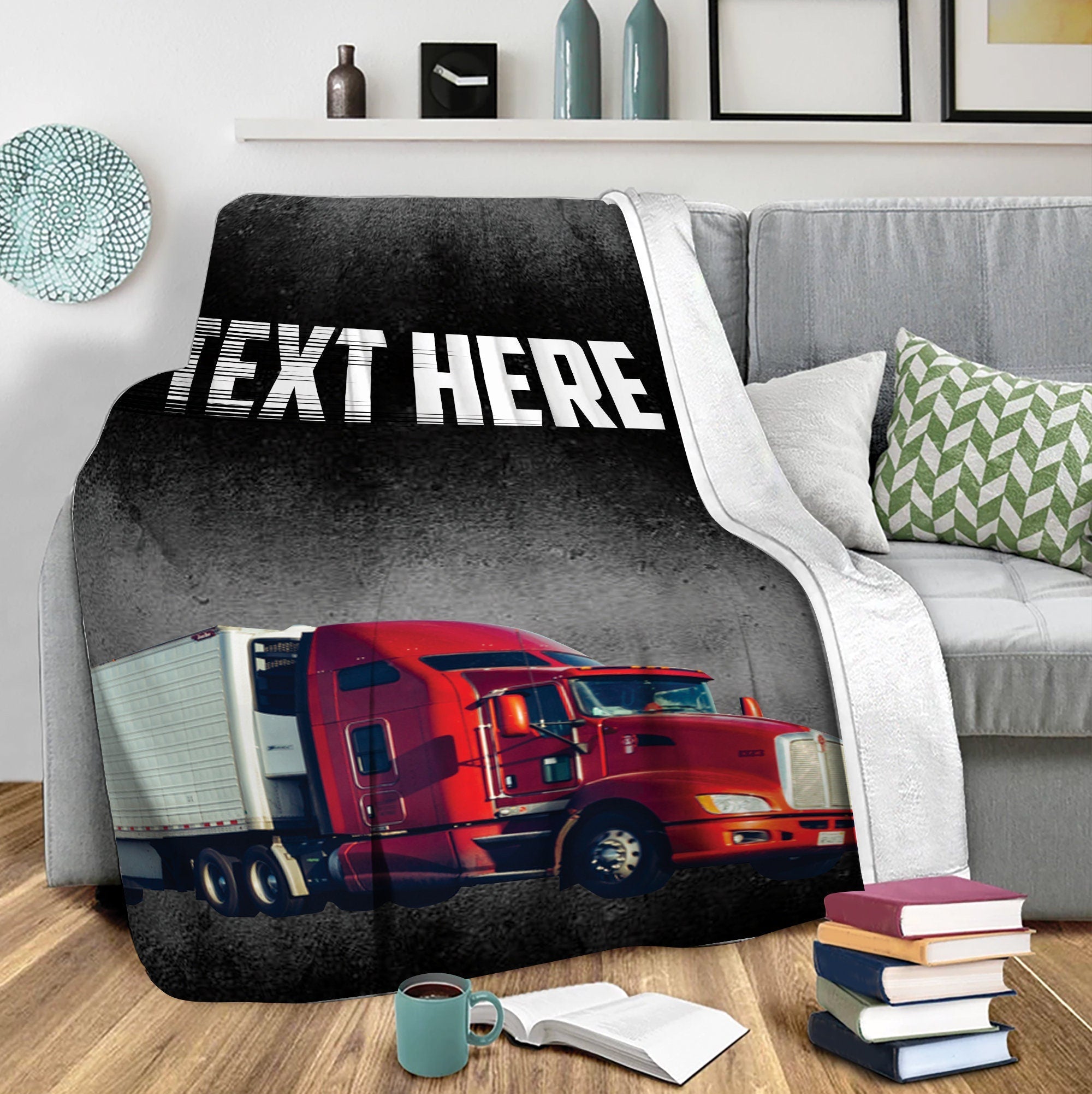 🚚Personalized Favorite Car Blanket, Truck Blanket, Custom Car Photo Soft Cozy Sherpa Fleece Throw Blankets