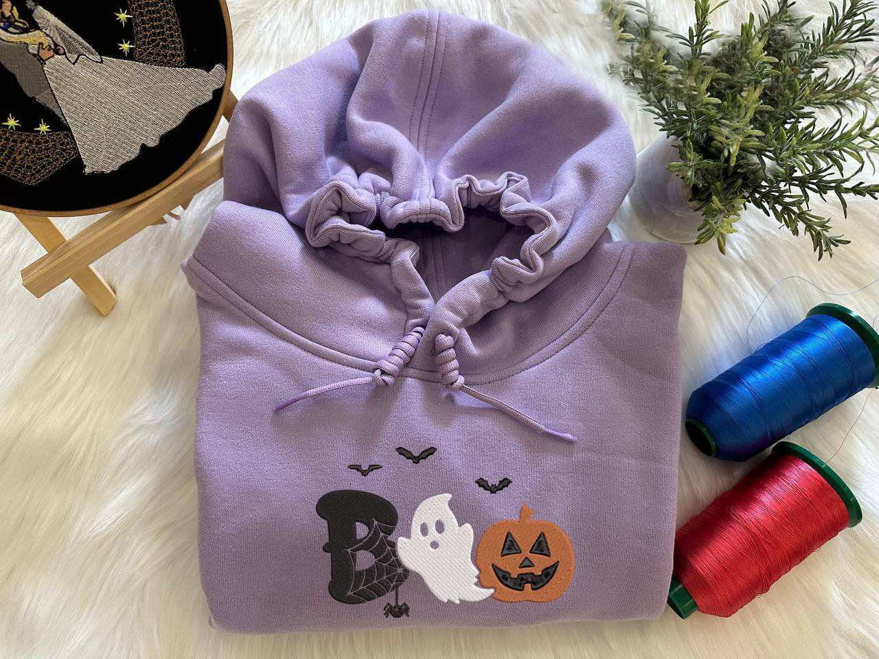 🎃Boo Halloween Embroidered Sweatshirt