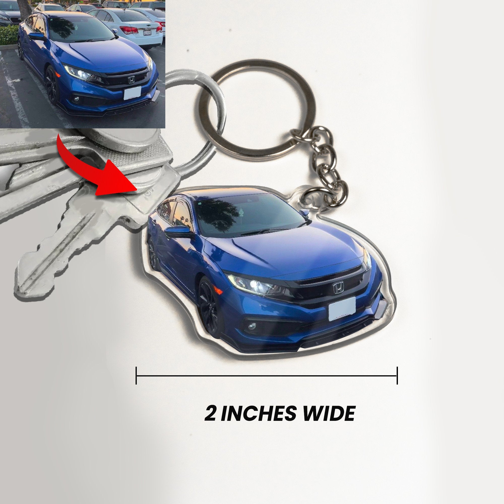 Custom Car Keychain of your Car