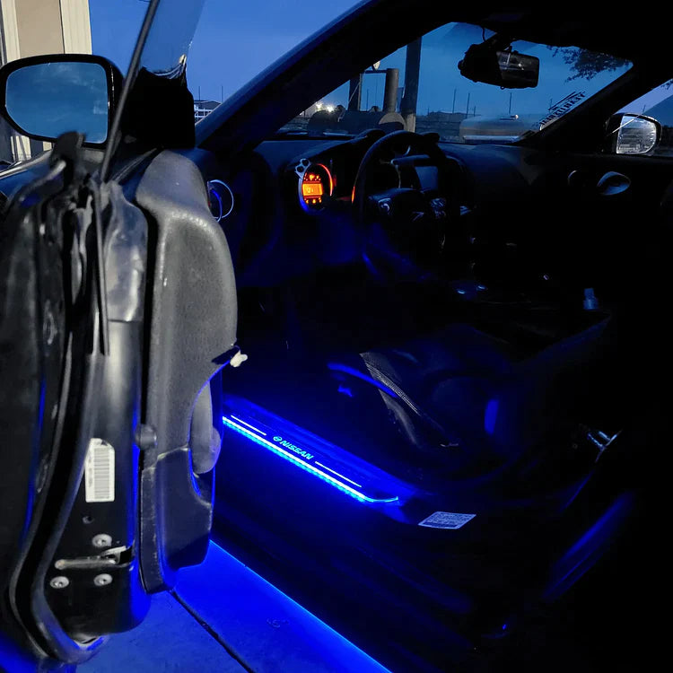 Custom Multi-Color LED Door Lights Car Decoration-Free Shipping